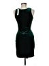 Aqua Solid Green Cocktail Dress Size M - photo 2