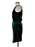 Aqua Solid Green Cocktail Dress Size M - photo 5