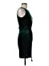 Aqua Solid Green Cocktail Dress Size M - photo 4