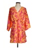 Unbranded Paisley Orange Cocktail Dress Size S - photo 1