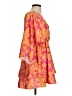 Unbranded Paisley Orange Cocktail Dress Size S - photo 4