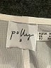 Polly 100% Polyester Ivory 3/4 Sleeve Blouse Size 4 - photo 7