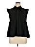 Monteau Black Sleeveless Blouse Size XL - photo 1