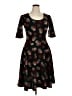 Lularoe Hearts Black Cocktail Dress Size XL - photo 1