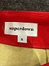 Superdown 100% Polyester Red Faux Leather Skirt Size S - photo 4