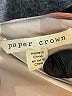 Paper Crown 100% Polyester Solid Orange Casual Dress Size 8 - photo 7