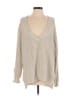 Silence and Noise Metallic Tan Pullover Sweater Size S - photo 1