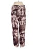 Zara Tie-dye Purple Burgundy Casual Pants Size S - photo 2