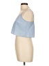 Veronica Beard 100% Silk Blue Sleeveless Silk Top Size L (estimated) - photo 5