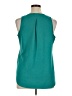 Van Heusen 100% Polyester Teal Sleeveless Blouse Size XL - photo 2