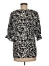 Well Worn 100% Polyester Black 3/4 Sleeve Blouse Size M - photo 2