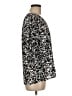 Well Worn 100% Polyester Black 3/4 Sleeve Blouse Size M - photo 4