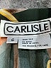 Carlisle 100% Silk Graphic Black Silk Skirt Size 6 - photo 4