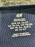 H&M 100% Cotton Blue Long Sleeve Onesie Size 2T - photo 3