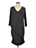 Last Tango Solid Gray Cocktail Dress Size L - photo 1