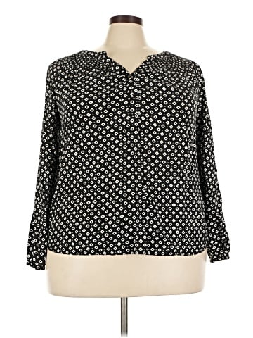 Croft & Barrow Long Sleeve Blouse (view 1)