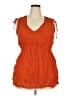Ashley Stewart 100% Polyester Orange Casual Dress Size 18 Plus - photo 1