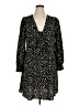 ELOQUII Elements 100% Polyester Polka Dots Black Casual Dress Size 14 - photo 1