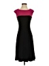 Chaps Color Block Black Cocktail Dress Size S - photo 1