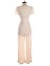 Free People Hearts Ivory Jumpsuit Size 4 - photo 2