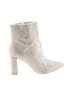 INC International Concepts Silver Ankle Boots Size 6 - photo 1