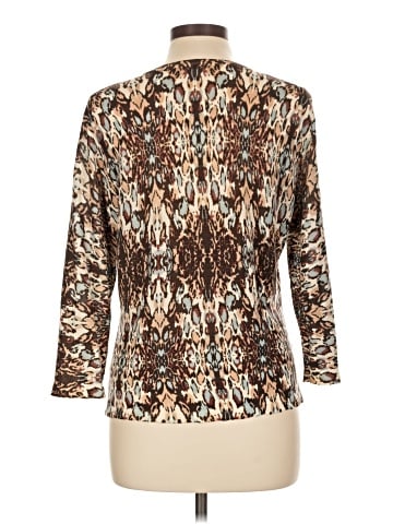 Garnet Hill 3/4 Sleeve Blouse (view 2)