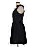 Aqua Solid Black Cocktail Dress Size S - photo 5