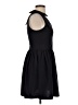 Aqua Solid Black Cocktail Dress Size S - photo 4