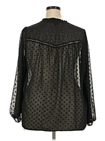 Torrid 3/4 Sleeve Blouse (view 2)