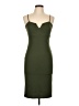 Episode Solid Green Cocktail Dress Size L - photo 1