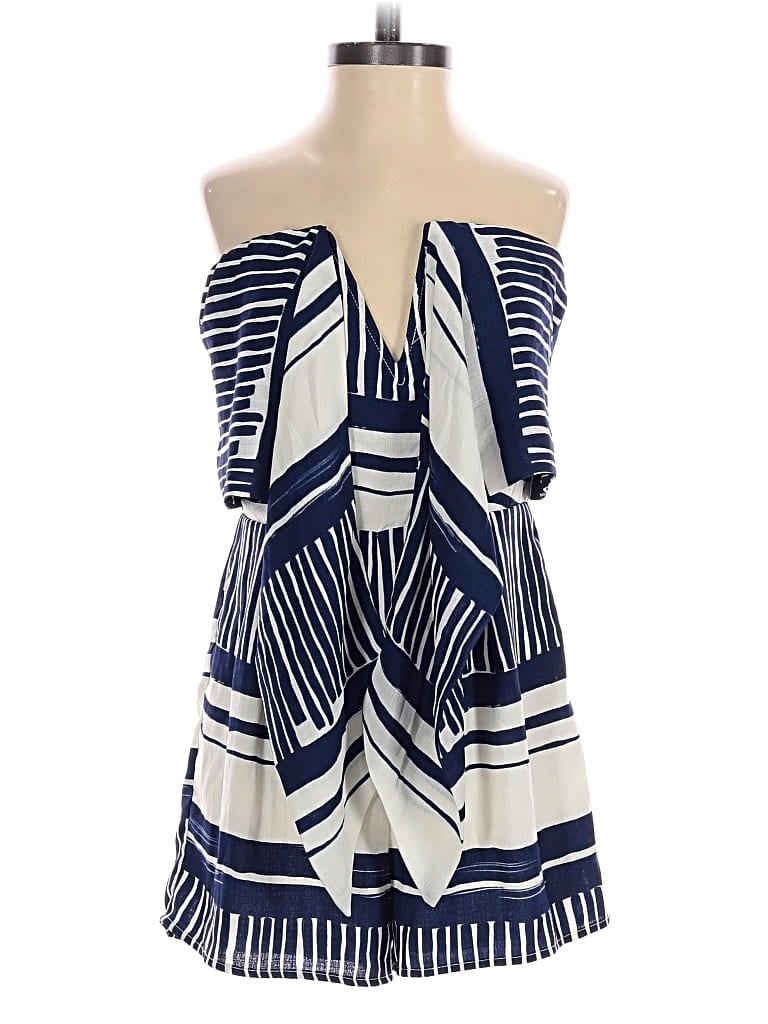 Pre-owned Lulus Romper In Blue