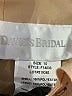 David's Bridal 100% Polyester Tan Cocktail Dress Size 10 - photo 4
