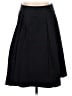 J.Crew 100% Cotton Solid Blue Black Formal Skirt Size 2 - photo 1