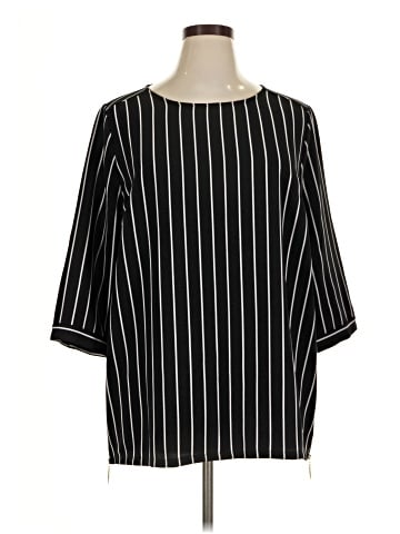 Chico's 3/4 Sleeve T-Shirt (view 1)