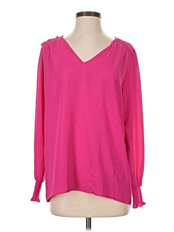 Ann Taylor Long Sleeve Blouse (view 1)