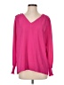 Ann Taylor Pink Long Sleeve Blouse Size S - photo 1