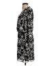 Parker 100% Polyester Print Gray Casual Dress Size Sm - photo 5
