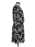 Parker 100% Polyester Print Gray Casual Dress Size Sm - photo 4