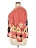 Judith Hart Floral Orange Silk Pullover Sweater Size 3X - photo 5