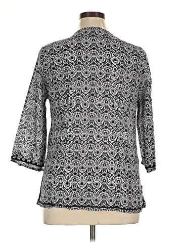 Saint Tropez West 3/4 Sleeve Blouse (view 2)
