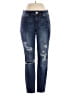Maurices Hearts Blue Jeans Size Sm SHORT - photo 1