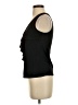 Deletta 100% Cotton Black Sleeveless Blouse Size XS - photo 5