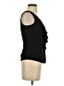 Deletta 100% Cotton Black Sleeveless Blouse Size XS - photo 4