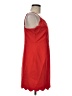 Aqua Solid Red Cocktail Dress Size M - photo 4