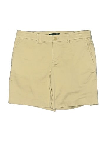 Lauren by Ralph Lauren Khaki Shorts (view 1)