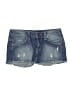 Bebe Blue Denim Shorts Size 26 waist - photo 1
