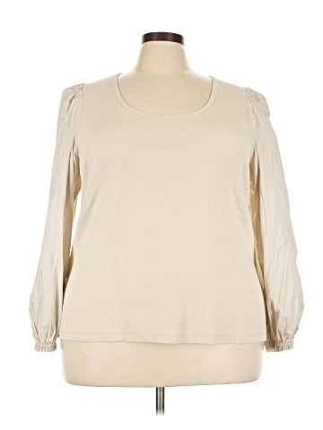 Old Navy 3/4 Sleeve T-Shirt (view 1)