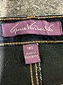 Gloria Vanderbilt Chevron-herringbone Blue Jeans Size 18S - photo 4
