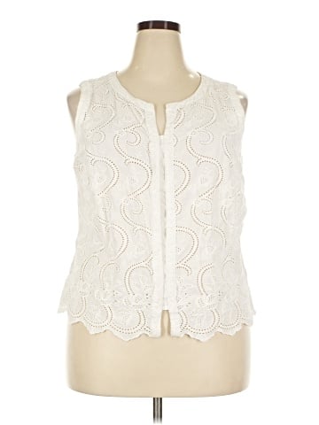 Lauren by Ralph Lauren Sleeveless Blouse (view 1)