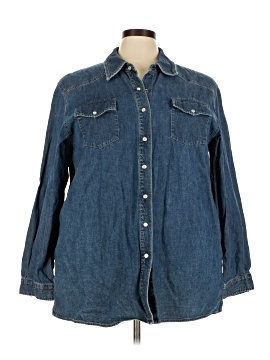Liz Claiborne Long Sleeve Button Down Shirt